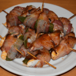 Finished Bacon Wrapped Jalapenos